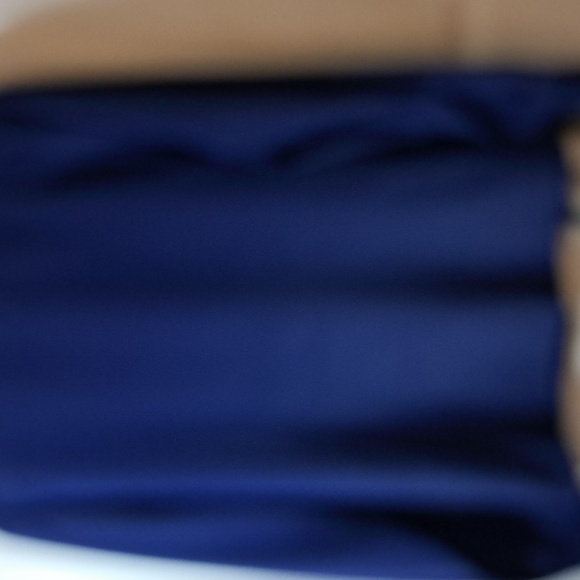 ALYSSA CARR Navy Blue Women's Blouse - Picture 3 of 4